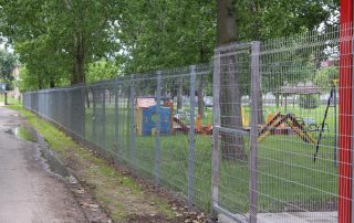 Kerítésbővítés a szekszárdi strand körül 1