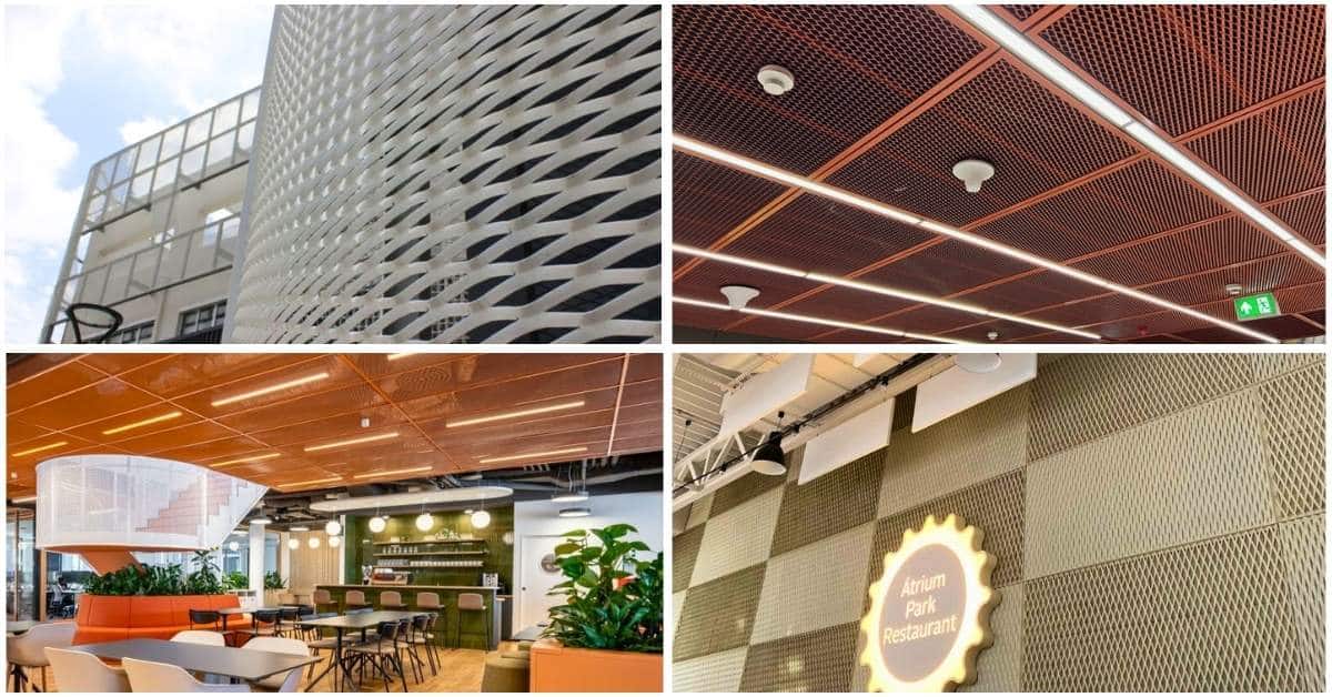 expandált lemez burkolatok - Metmark